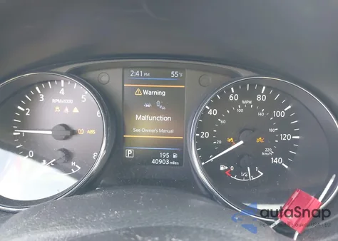 2020 Nissan Rogue Sl Intelligent Awd из США, поврежденный, VIN 5N1AT2MV5LC800966